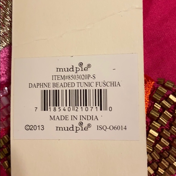 Mud Pie bathing suit coverup - Picture 5 of 5